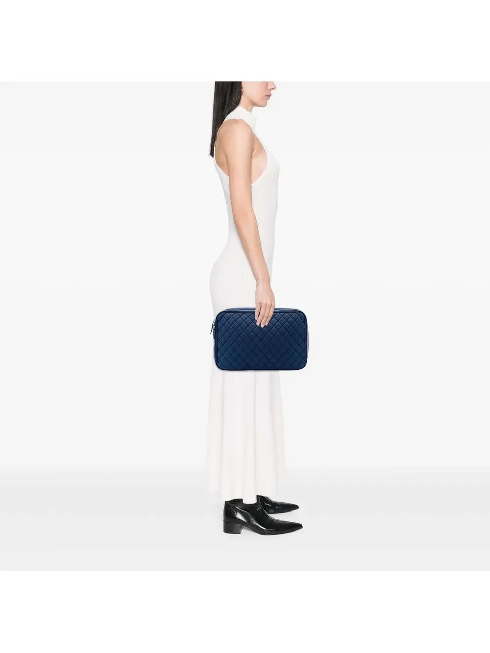 Chanel Cc Quilted Nylon Laptop Case #321164C92B
